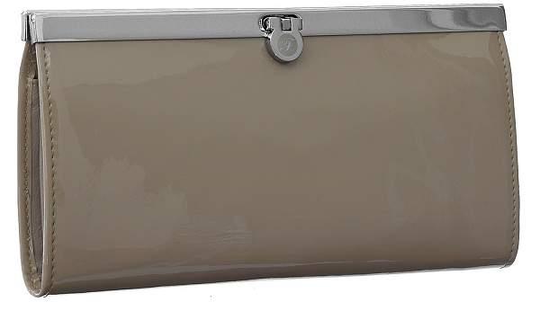 Кошелёк f012-163-27 fioramore бежевый лак FIORAMORE, Артикул: F012-163-27 фото №1