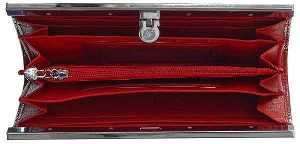 Кошелёк f012-163-02 fioramore красный лак FIORAMORE, Артикул: F012-163-02 фото №1