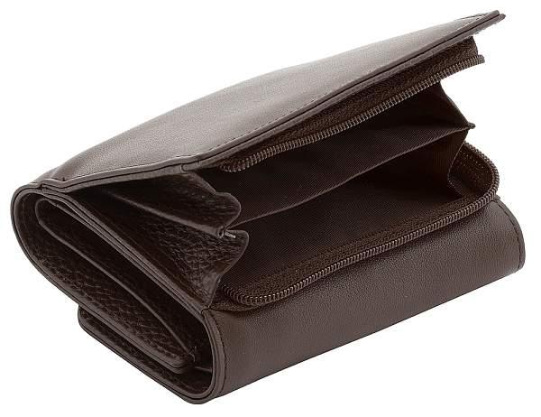 Кошелёк f022-204-02 fioramore коричневый FIORAMORE, Артикул: F022-204-02 фото №1