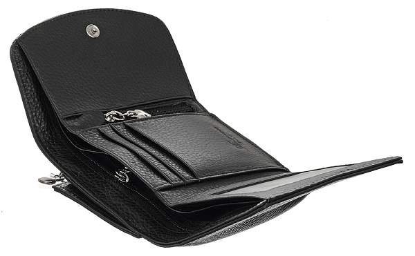 Кошелек fioramore f022-050-01 fioramore чёрный FIORAMORE, Артикул: F022-050-01 фото №1