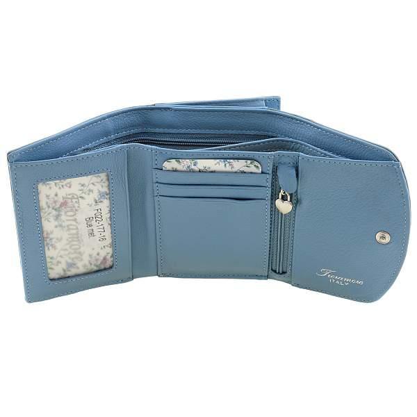 Кошелек fioramore f022-177-16 fioramore синий FIORAMORE, Артикул: F022-177-16 фото №1