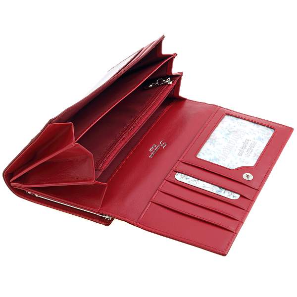 Кошелек fioramore f008-622-01 fioramore бордовый FIORAMORE, Артикул: F008-622-01 фото №1