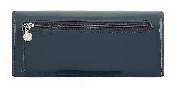 Кошелек fioramore f001-163-33 fioramore синий лак FIORAMORE, Артикул: F001-163-33 фото №1