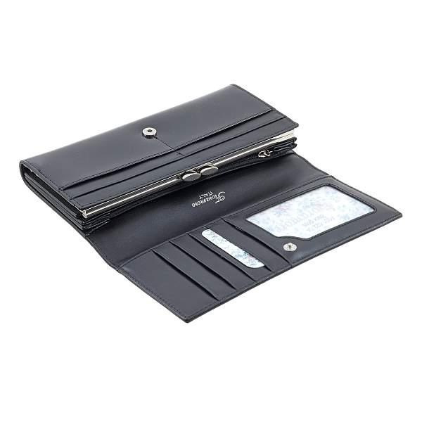 Кошелек fioramore f001-622-04 fioramore чёрный FIORAMORE, Артикул: F001-622-04 фото №1