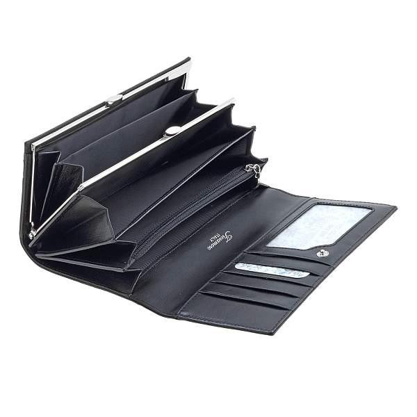 Кошелек fioramore f001-622-04 fioramore чёрный FIORAMORE, Артикул: F001-622-04 фото №1