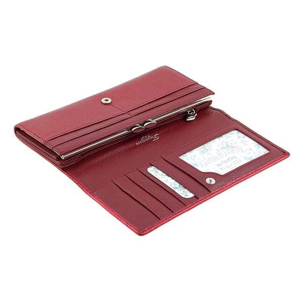 Кошелек fioramore f001-177-14 fioramore бордовый FIORAMORE, Артикул: F001-177-14 фото №1