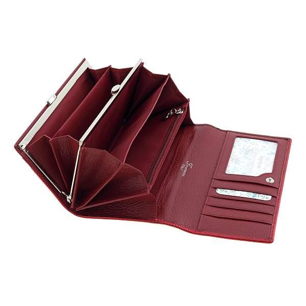 Кошелек fioramore f001-177-14 fioramore бордовый FIORAMORE, Артикул: F001-177-14 фото №1