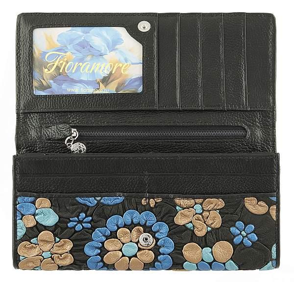 Кошелек fioramore 9112-02 fioramore чёрный FIORAMORE, Артикул: 9112-02 фото №1