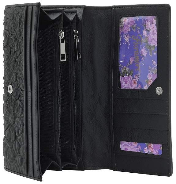 Кошелек fioramore 3#jc-07 fioramore чёрный FIORAMORE, Артикул: 3#JC-07 фото №1