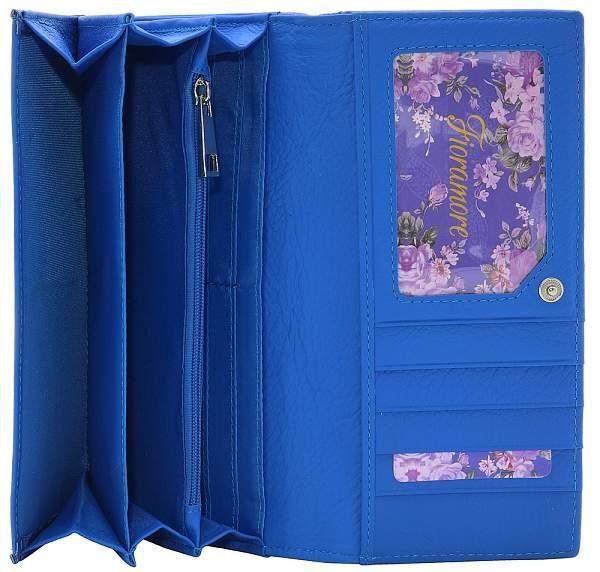 Кошелек fioramore 16#516 fioramore синий FIORAMORE, Артикул: 16#516 фото №1