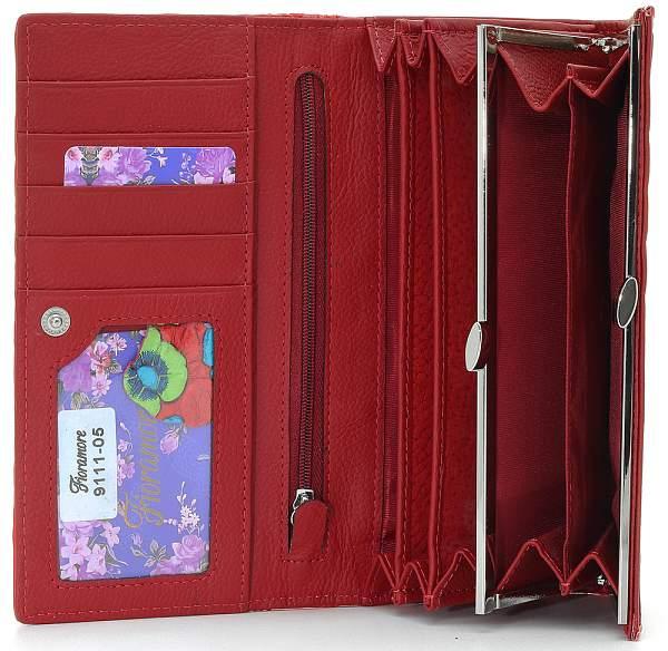 Кошелек fioramore 9111-05d fioramore красный FIORAMORE, Артикул: 9111-05D фото №1