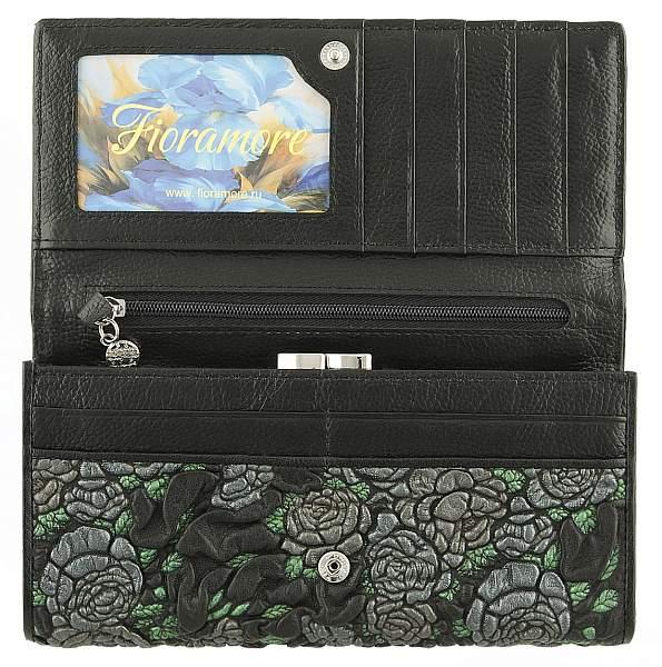 Кошелек fioramore 9111-17 fioramore чёрный FIORAMORE, Артикул: 9111-17 фото №1
