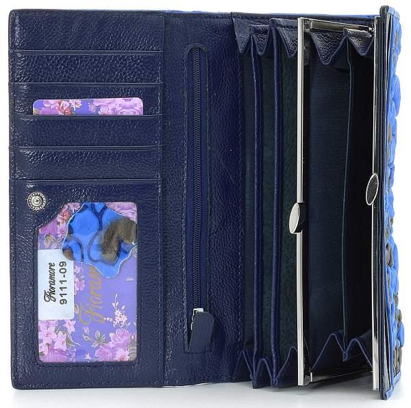 Кошелек fioramore 9111-09d fioramore синий FIORAMORE, Артикул: 9111-09D фото №1