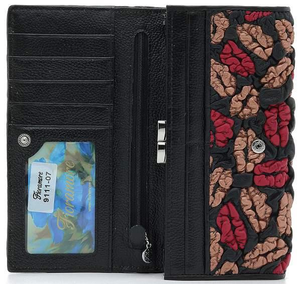 Кошелек fioramore 9111-07d fioramore чёрный FIORAMORE, Артикул: 9111-07D фото №1