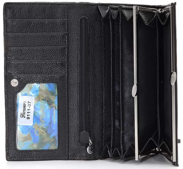 Кошелек fioramore 9111-07d fioramore чёрный FIORAMORE, Артикул: 9111-07D фото №1