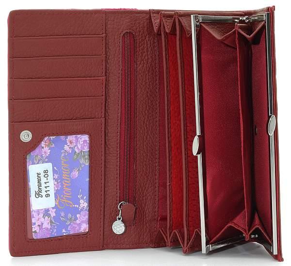 Кошелек fioramore 9111-08d fioramore красный FIORAMORE, Артикул: 9111-08D фото №1