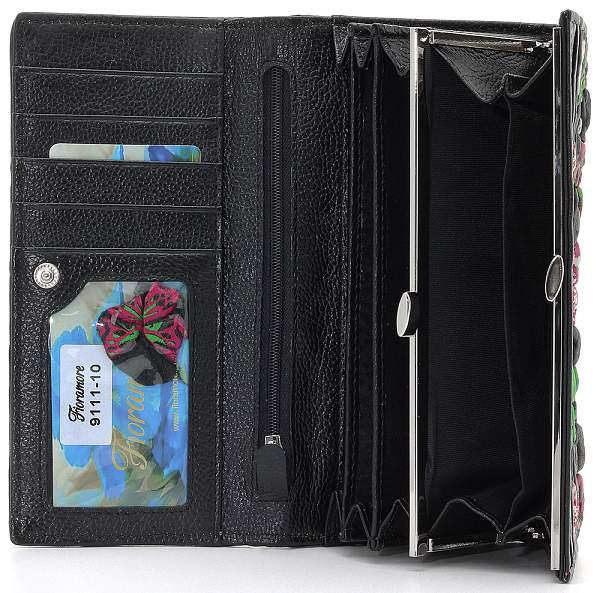 Кошелек fioramore 9111-10d fioramore чёрный FIORAMORE, Артикул: 9111-10D фото №1