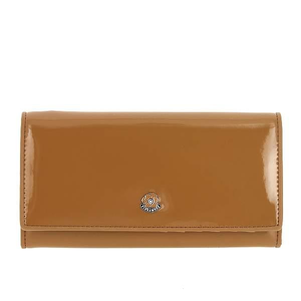 Кошелек fioramore 11#505 fioramore бежевый лак FIORAMORE, Артикул: 11#505 фото №1