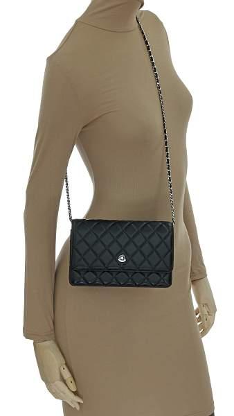 Клатч fioramore fs008-205-03 fioramore чёрный FIORAMORE, Артикул: FS008-205-03 фото №1