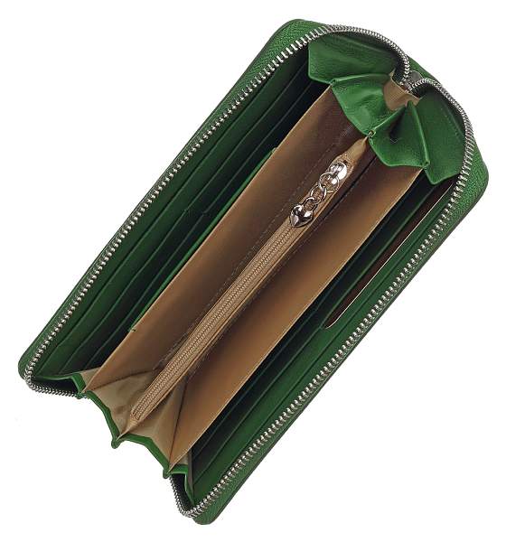 Кошелек fioramore f003-050-49 fioramore зелёный FIORAMORE, Артикул: F003-050-49 фото №1