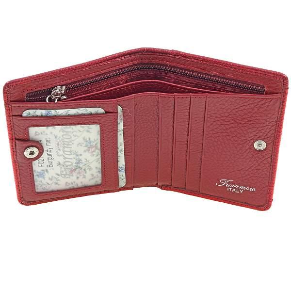 Кошелек fioramore f021-177-14 fioramore бордовый FIORAMORE, Артикул: F021-177-14 фото №1