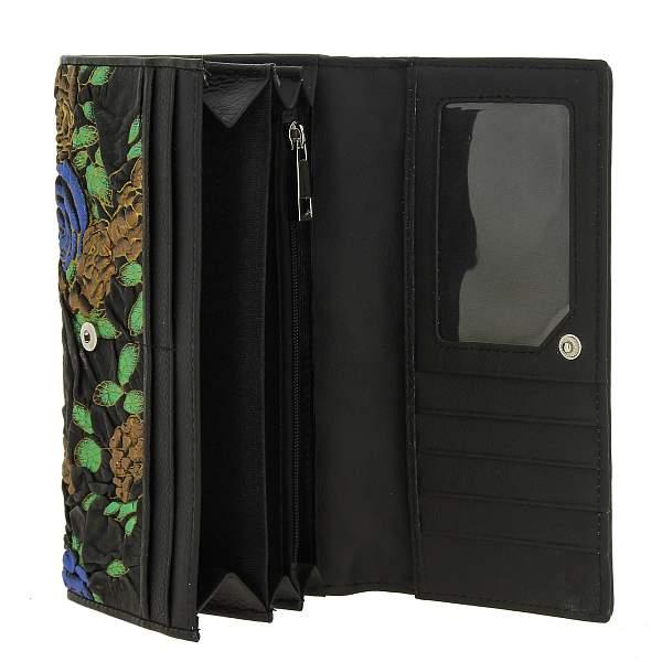 Кошелек fioramore 19#516 fioramore чёрный FIORAMORE, Артикул: 19#516 фото №1