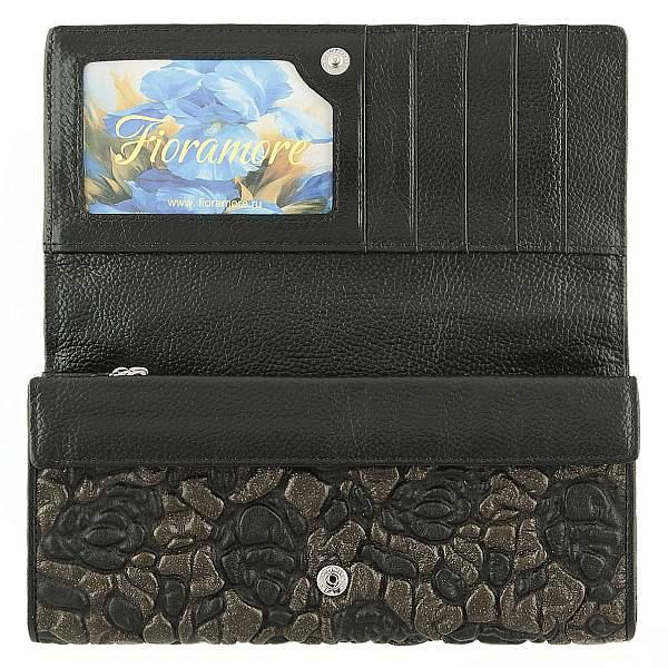 Кошелек fioramore 9113a-15 fioramore чёрный FIORAMORE, Артикул: 9113A-15 фото №1
