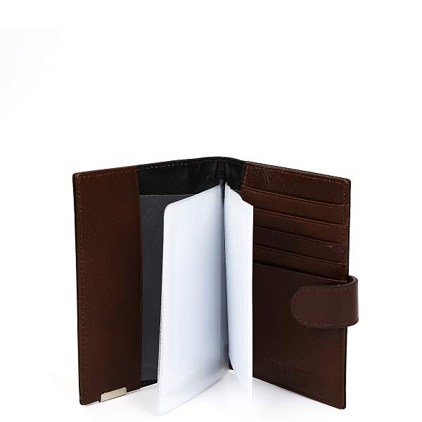 54022N-12 FABRETTI Обложка для документов муж. нат. кожа Fabretti, Артикул: 54022N-12 фото №1