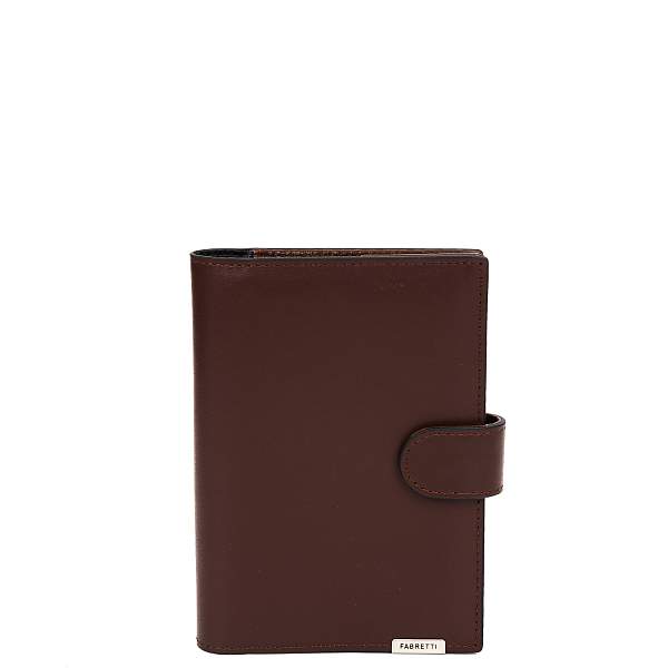 54022N-12 FABRETTI Обложка для документов муж. нат. кожа Fabretti, Артикул: 54022N-12 фото №1