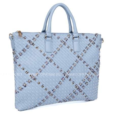 f-17h014-blue fabretti сумка жен. 100% полиуретан Fabretti Silver