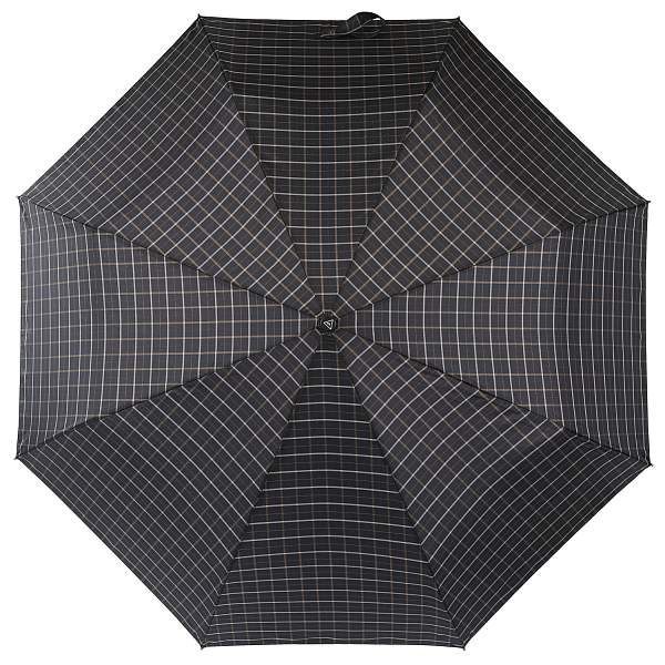UGQ0005-8 Зонт муж. Fabretti, автомат, 3 сложения, клетка Fabretti, Артикул: UGQ0005-8 фото №1