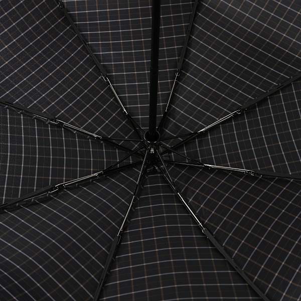 UGQ0005-8 Зонт муж. Fabretti, автомат, 3 сложения, клетка Fabretti, Артикул: UGQ0005-8 фото №1