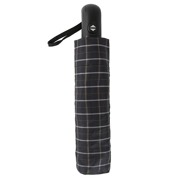 UGQ0005-8 Зонт муж. Fabretti, автомат, 3 сложения, клетка Fabretti, Артикул: UGQ0005-8 фото №1