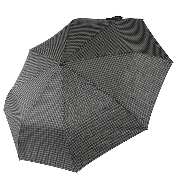 UGQ0007-3 Зонт муж. Fabretti, автомат, 3 сложения, клетка Fabretti, Артикул: UGQ0007-3 фото №1