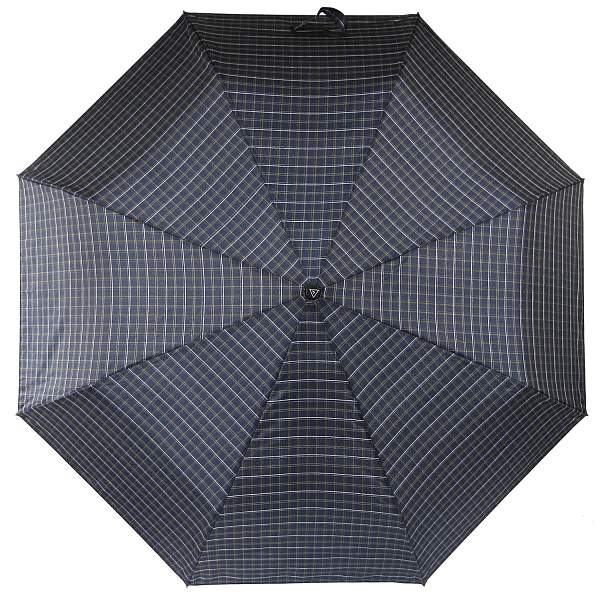 UGQ0008-8 Зонт муж. Fabretti, автомат, 3 сложения, клетка Fabretti, Артикул: UGQ0008-8 фото №1