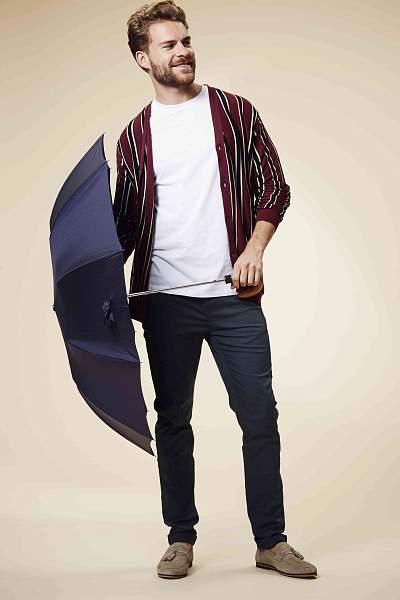 G857-3560 Gingham (Клетка) Зонт мужской полуавтомат Fulton Fulton, Артикул: G857-3560 Gingham фото №1