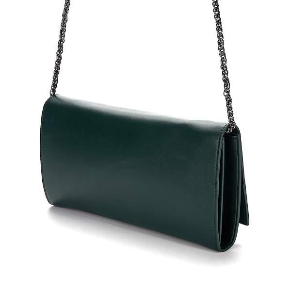 CG-6196-65 зеленый клатч женский (кожа) Jane's Story Jane's Story, Артикул: CG-6196-65 фото №1