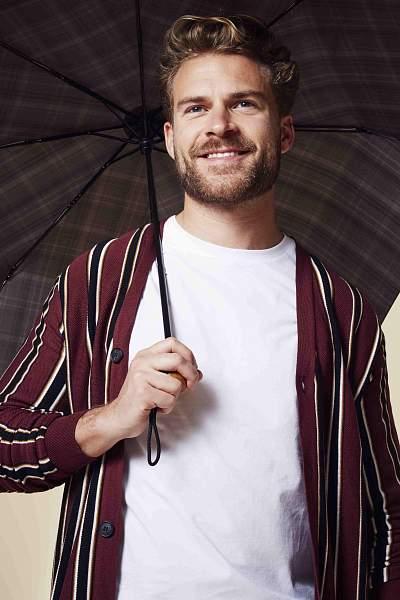 G868-3559 CharcoalCheck (Серая клетка) Зонт мужской механика Fulton Fulton, Артикул: G868-3559 CharcoalCheck фото №1