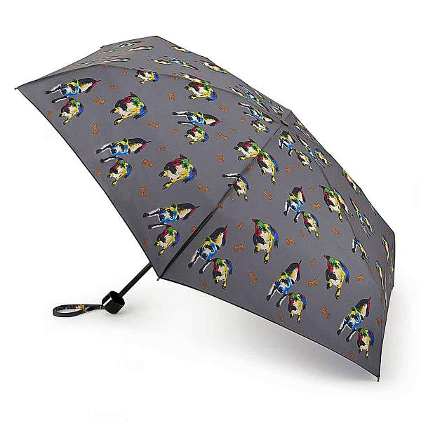 L859-3789 Prince&Chico (Собаки) Зонт женский механика Fulton Fulton, Артикул: L859-3789 Prince&Chico фото №1