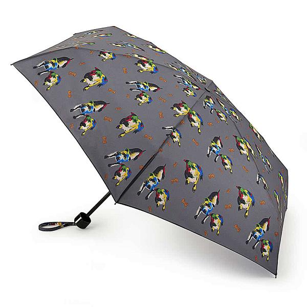 L859-3789 Prince&Chico (Собаки) Зонт женский механика Fulton Fulton, Артикул: L859-3789 Prince&Chico фото №1