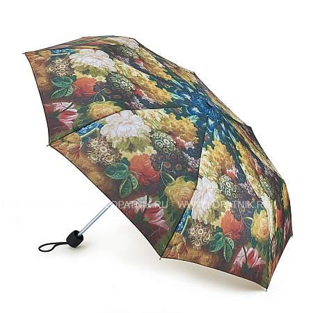 l849-3761 flowersinavase (цветы в вазе п. брюссель) зонт женский механика fulton Fulton