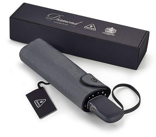 G853-3461 MonoHoundStooth (Гусиная лапка) Зонт мужской автомат Fulton Fulton, Артикул: G853-3461 MonoHoundStooth фото №1