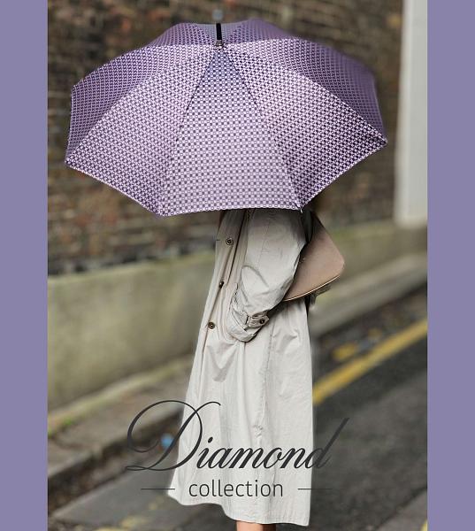 L850-3458 PinkFoulard (Розовый платок) Зонт женский трость Fulton Fulton, Артикул: L850-3458 PinkFoulard фото №1