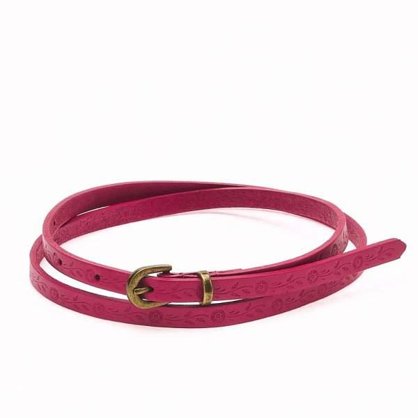 6281-03 бургунди ремень (кожа) Fancy's bag Jane's Story, Артикул: 6281-03 бургунди фото №1