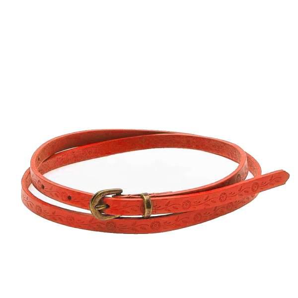 6281-58 оранжевый ремень (кожа) Fancy's bag Jane's Story, Артикул: 6281-58 оранжевый фото №1