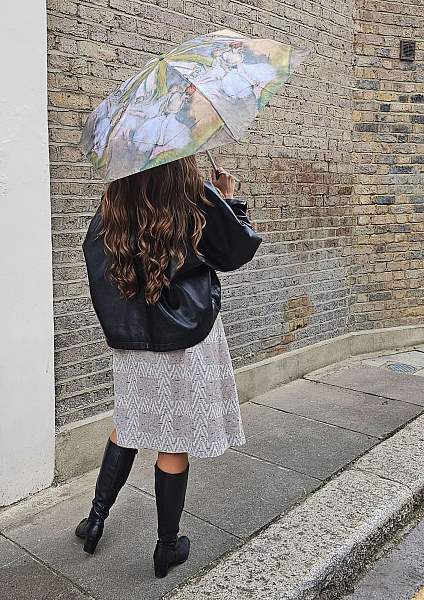 L794-4114 BalletDancers (Балерины, Э.Дега) Зонт женский механика Fulton Fulton, Артикул: L794-4114 BalletDancers фото №1