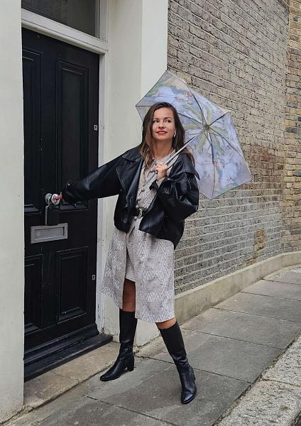 L794-4114 BalletDancers (Балерины, Э.Дега) Зонт женский механика Fulton Fulton, Артикул: L794-4114 BalletDancers фото №1