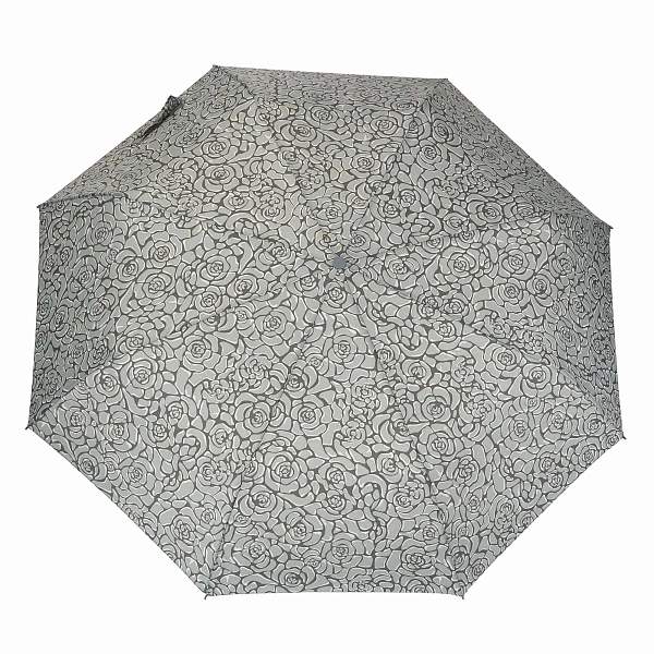 R348-4105 RosesGrey (Серые розы) Зонт женский автомат Fulton Fulton, Артикул: R348-4105 RosesGrey фото №1