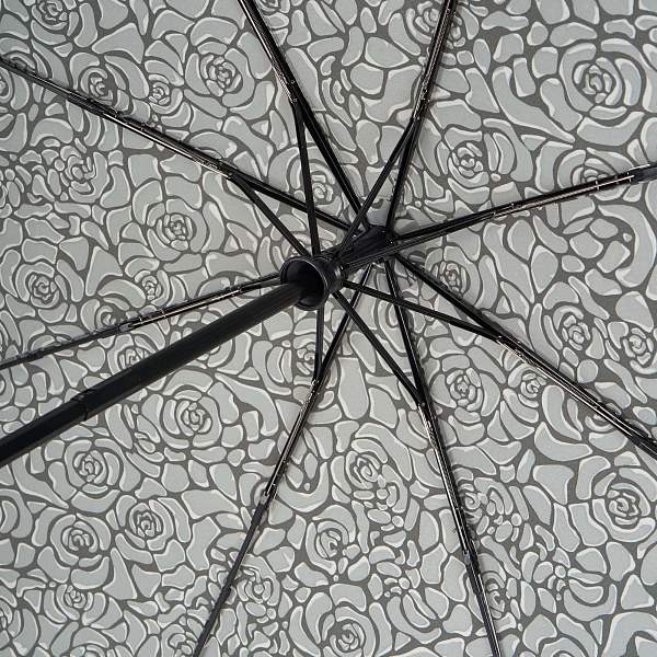 R348-4105 RosesGrey (Серые розы) Зонт женский автомат Fulton Fulton, Артикул: R348-4105 RosesGrey фото №1
