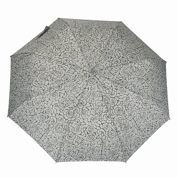 R348-4105 RosesGrey (Серые розы) Зонт женский автомат Fulton Fulton, Артикул: R348-4105 RosesGrey фото №1